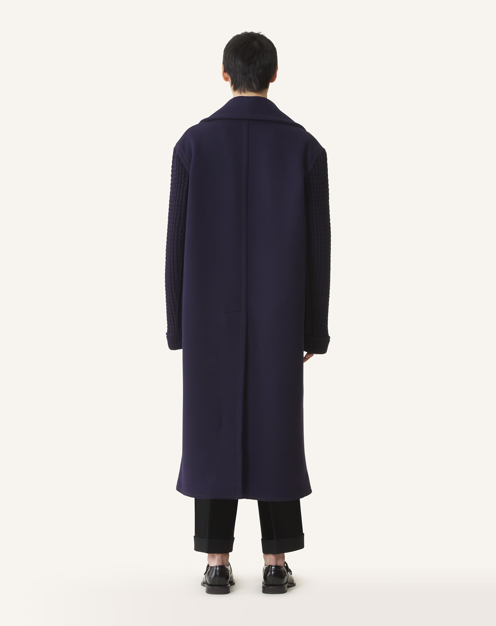 LONG PEACOAT - 4