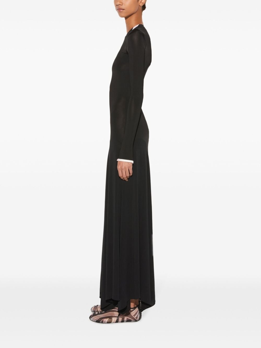 knitted maxi dress - 3