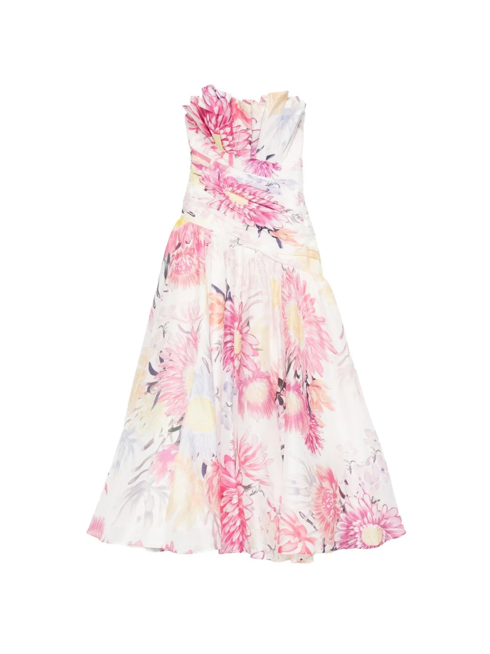 Reflector ruffled maxi dress - 1