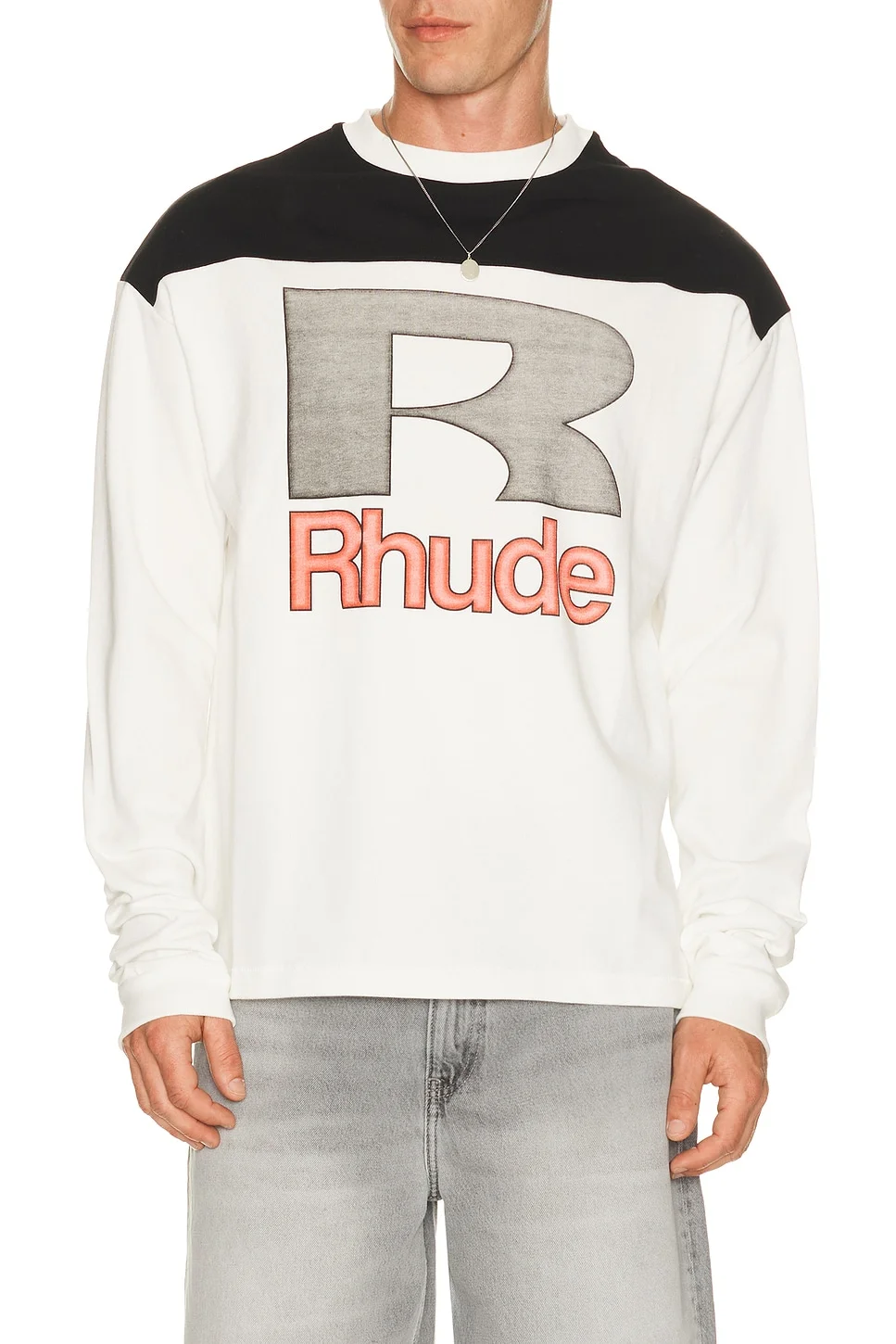 Racing Panel Long Sleeve Shirt - 1
