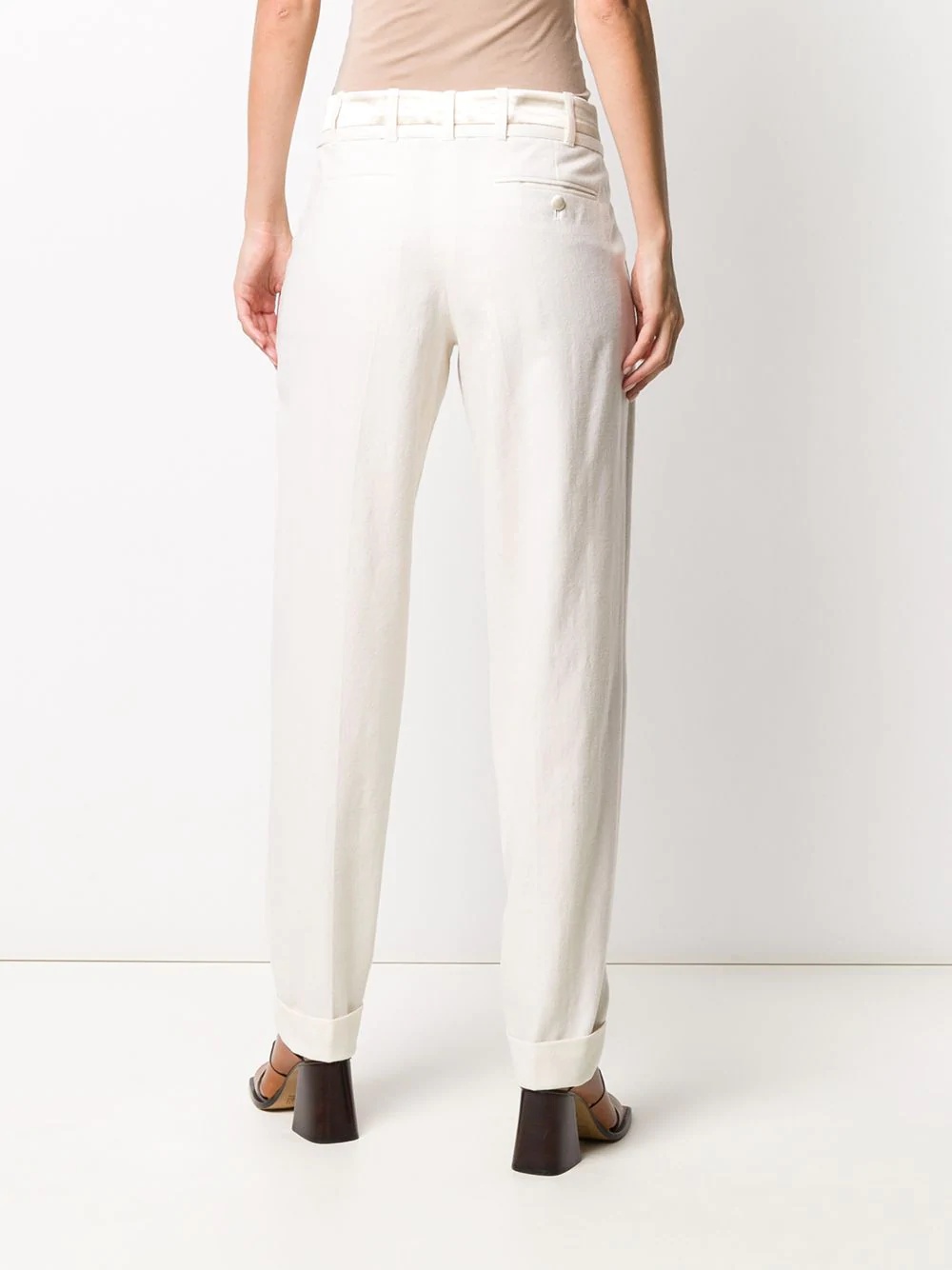 high-waisted trousers - 4