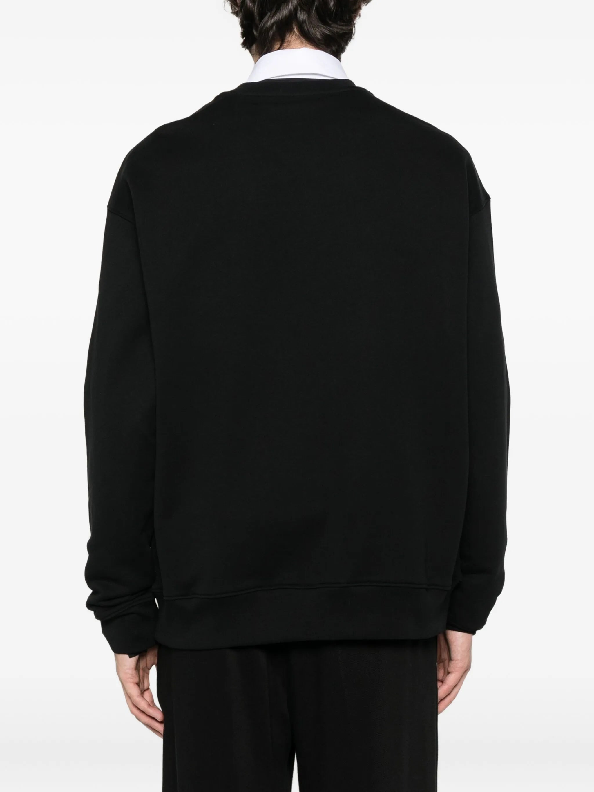 Moschino Laurel Crown Logo Embroidered Sweatshirt - 4
