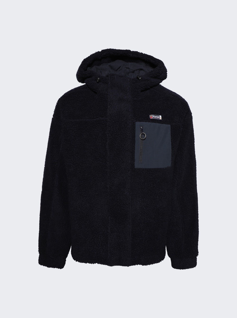 MARTINE ROSE Hooded 17 Fleece Jacket
