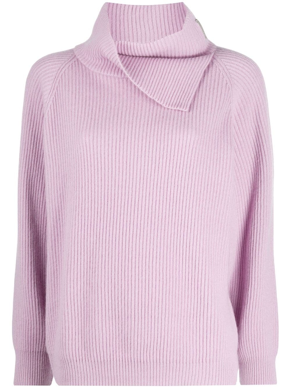 turtle-neck cashmere jumper - 1