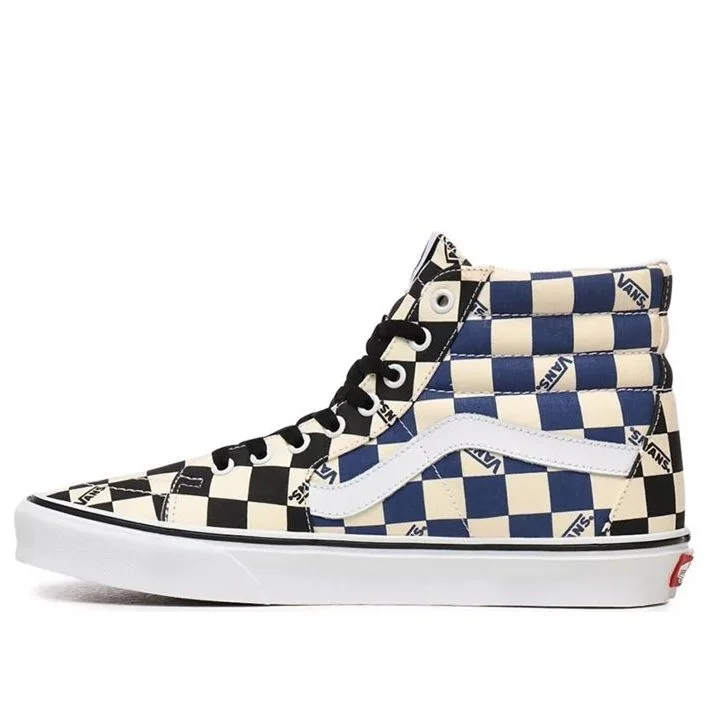 Vans Big Check SK8-HI 'Black/Navy' VN0A4U3CWRT - 1