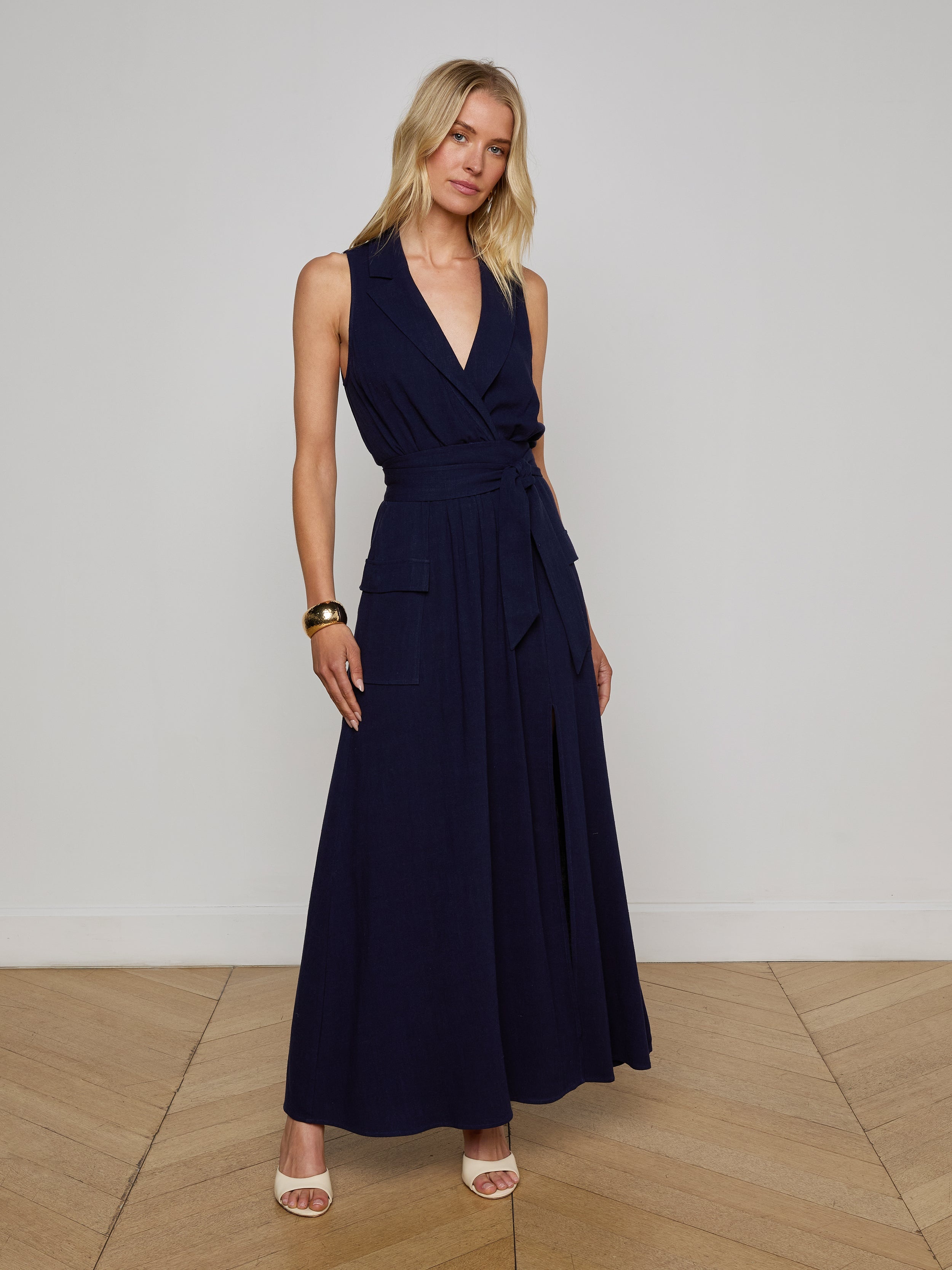 Mayer Linen-Blend Maxi Dress - 2