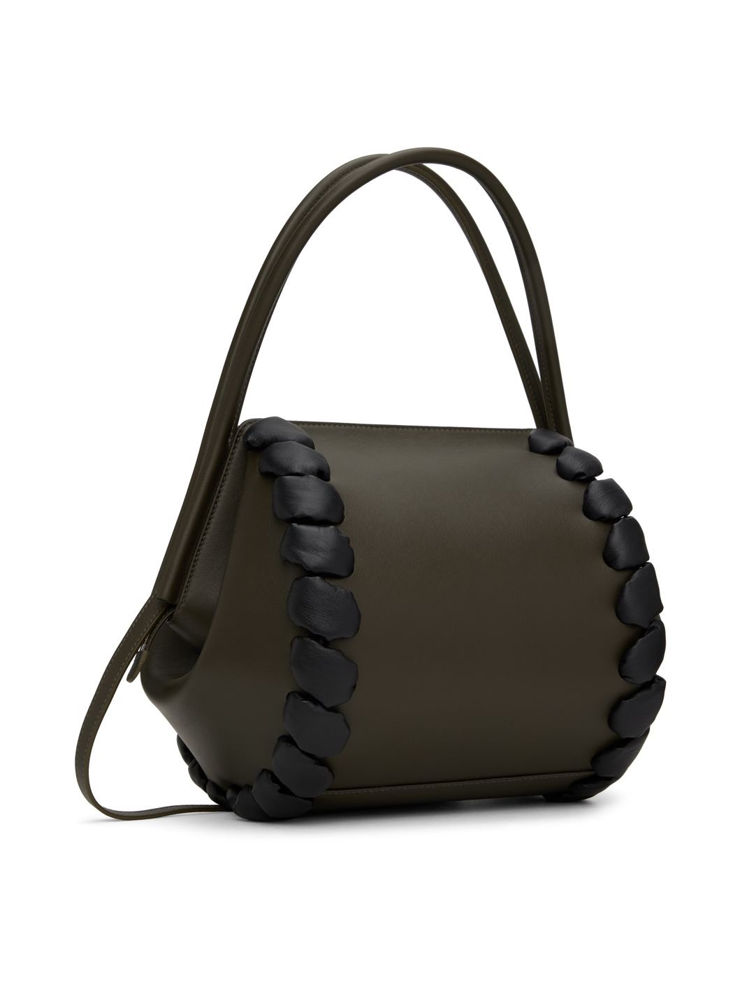 Khaki Natacha Ramsay-Levi Edition Medium Braided Float Bag - 3