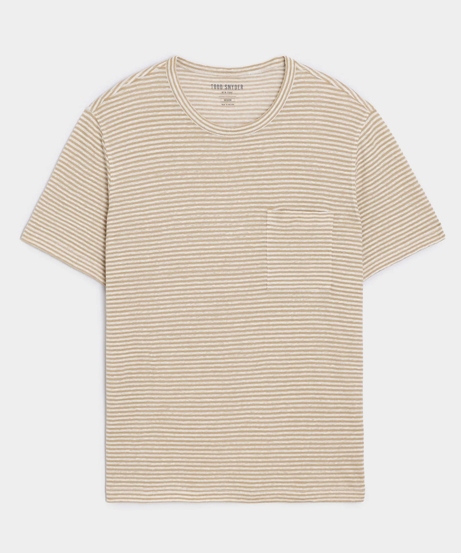 Linen Pocket Tee - 1