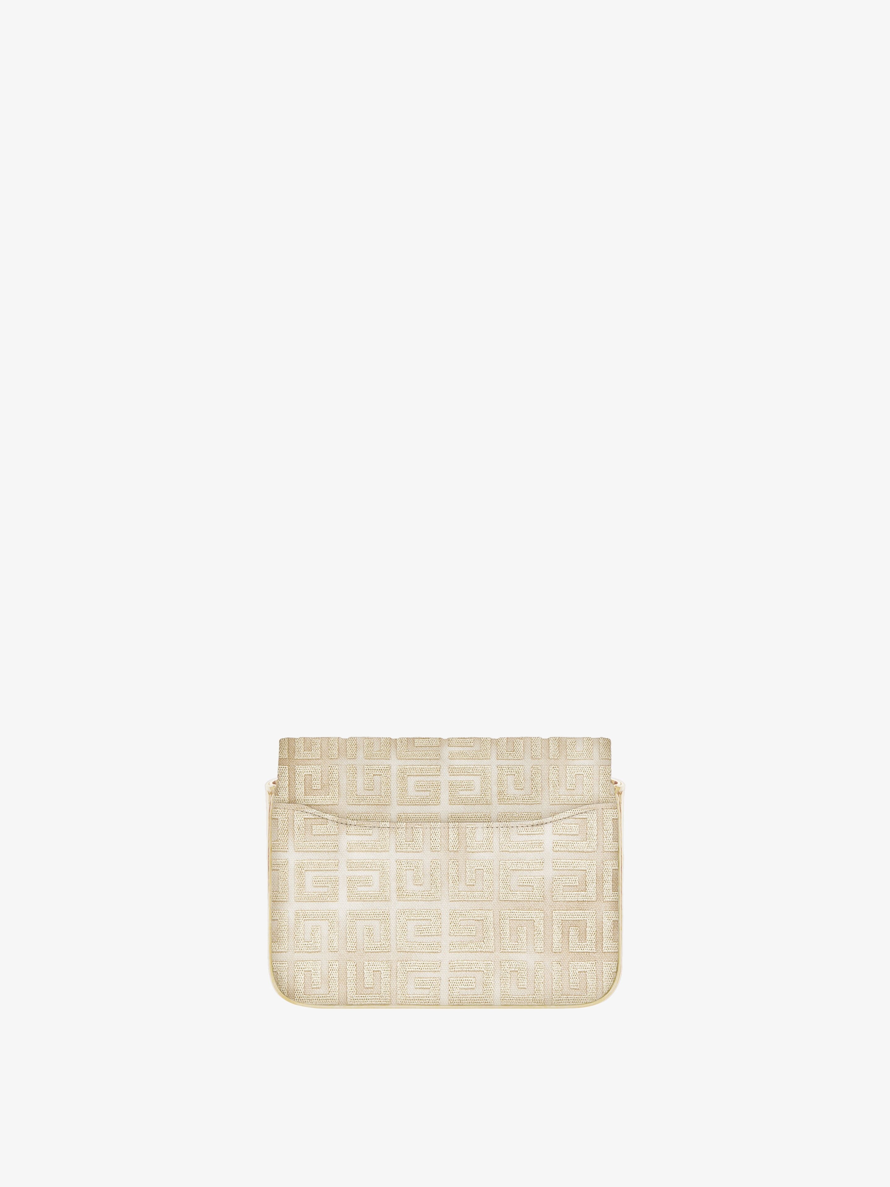 SMALL 4G BAG IN LUREX EMBROIDERY WITH CHAIN - 4