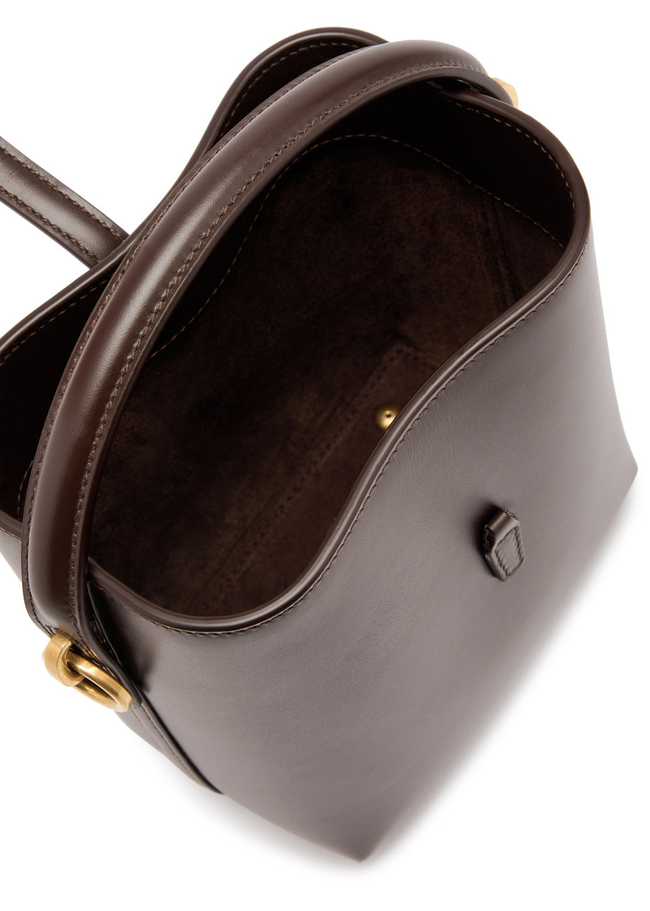 Saint Laurent Le 37 Mini Leather Bucket bag - 4