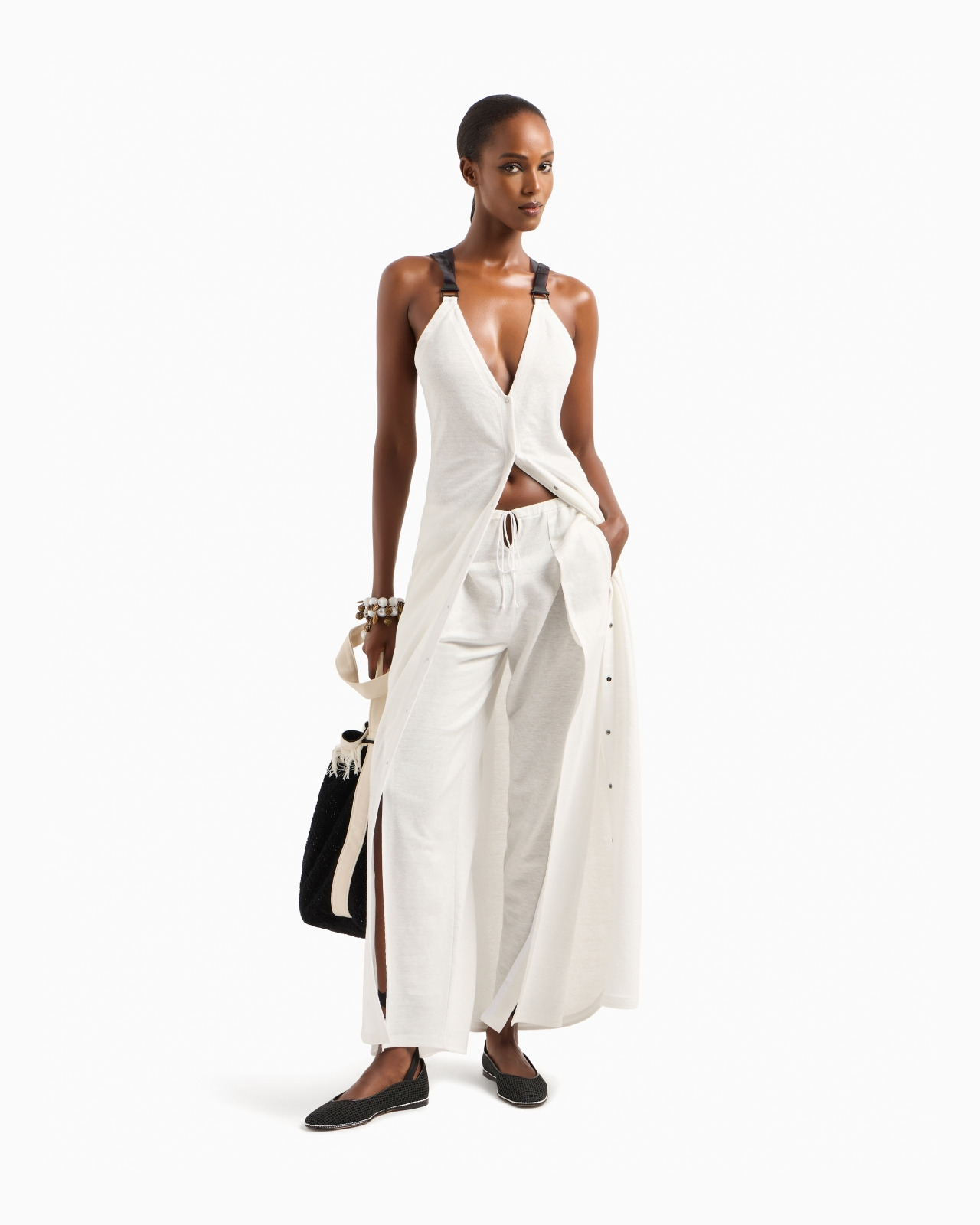 HEMP JERSEY RELAXED-FIT TROUSERS - 2