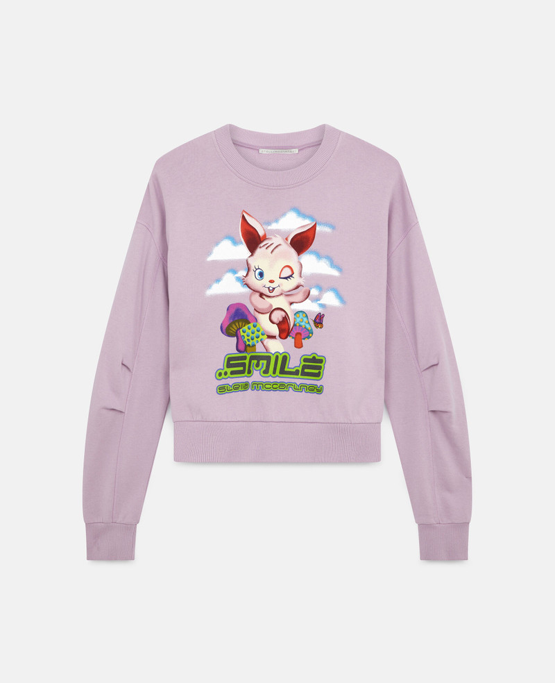 Bunny Print Sweatshirt 1