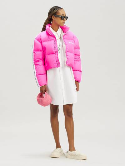 Palm Angels Cropped Track Down Jacket outlook