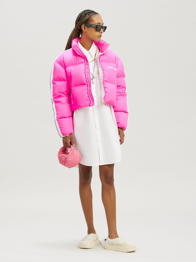 Palm Angels Cropped Track Down Jacket outlook