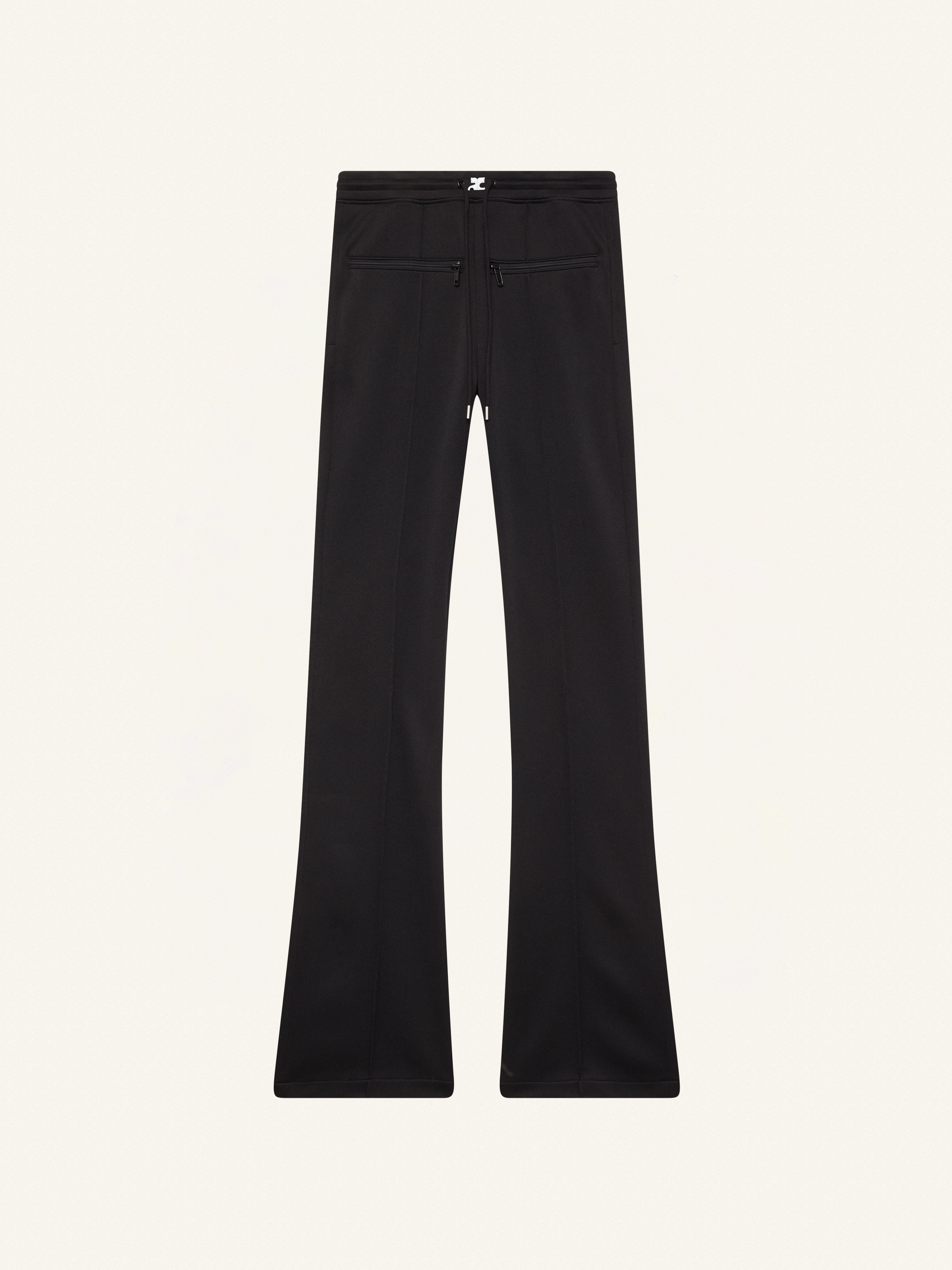 ZIPPED TRACKSUIT INTERLOCK PANTS - 1