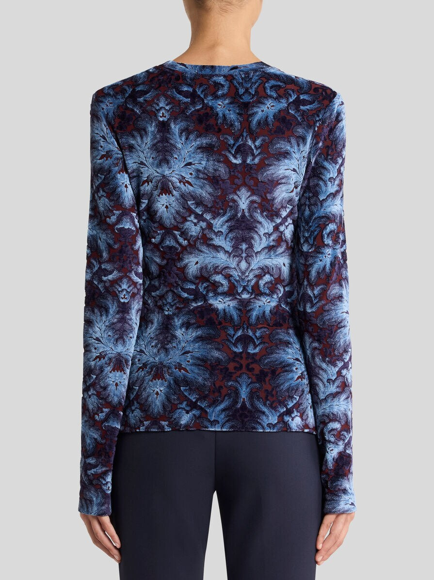 CHENILLE JACQUARD TOP - 4