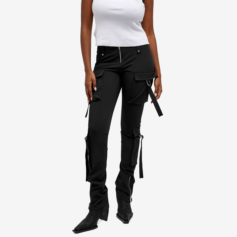 Blumarine Blumarine Skinny Cargo Trousers in Nylon outlook