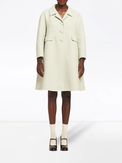 Marc Jacobs boucle flared coat outlook