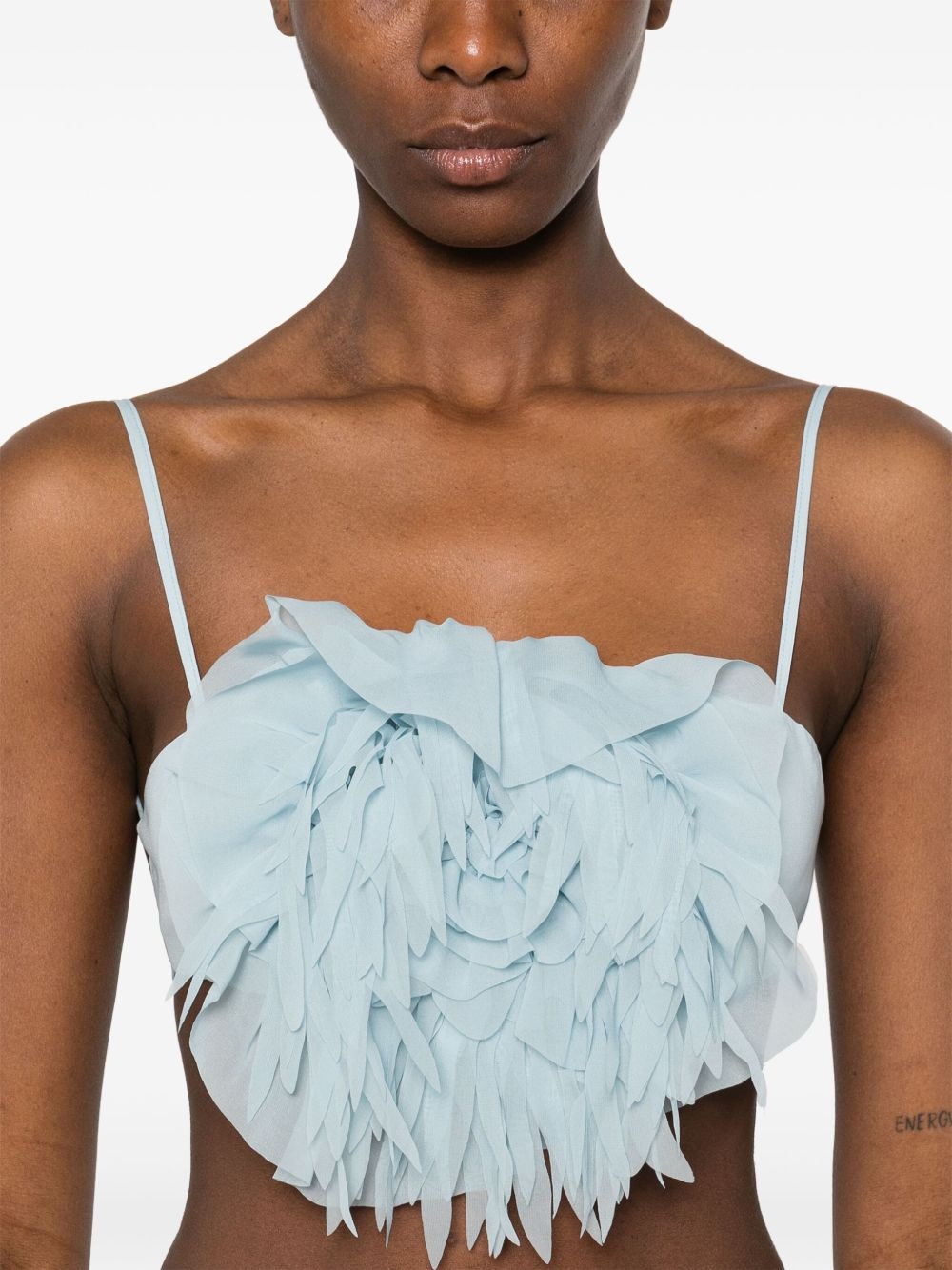 flower-detailed top - 5