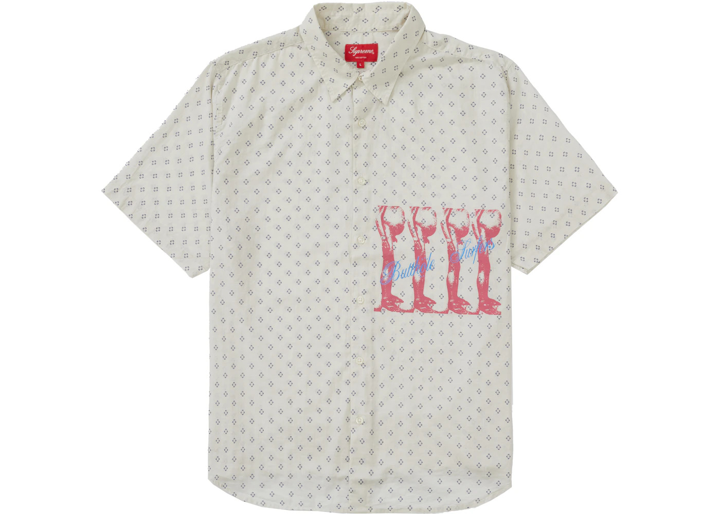 Supreme Butthole Surfers S/S Shirt White - 1