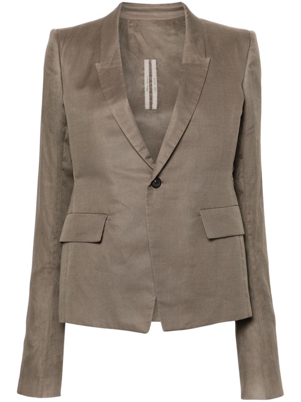 60CM Soft cotton blazer - 1