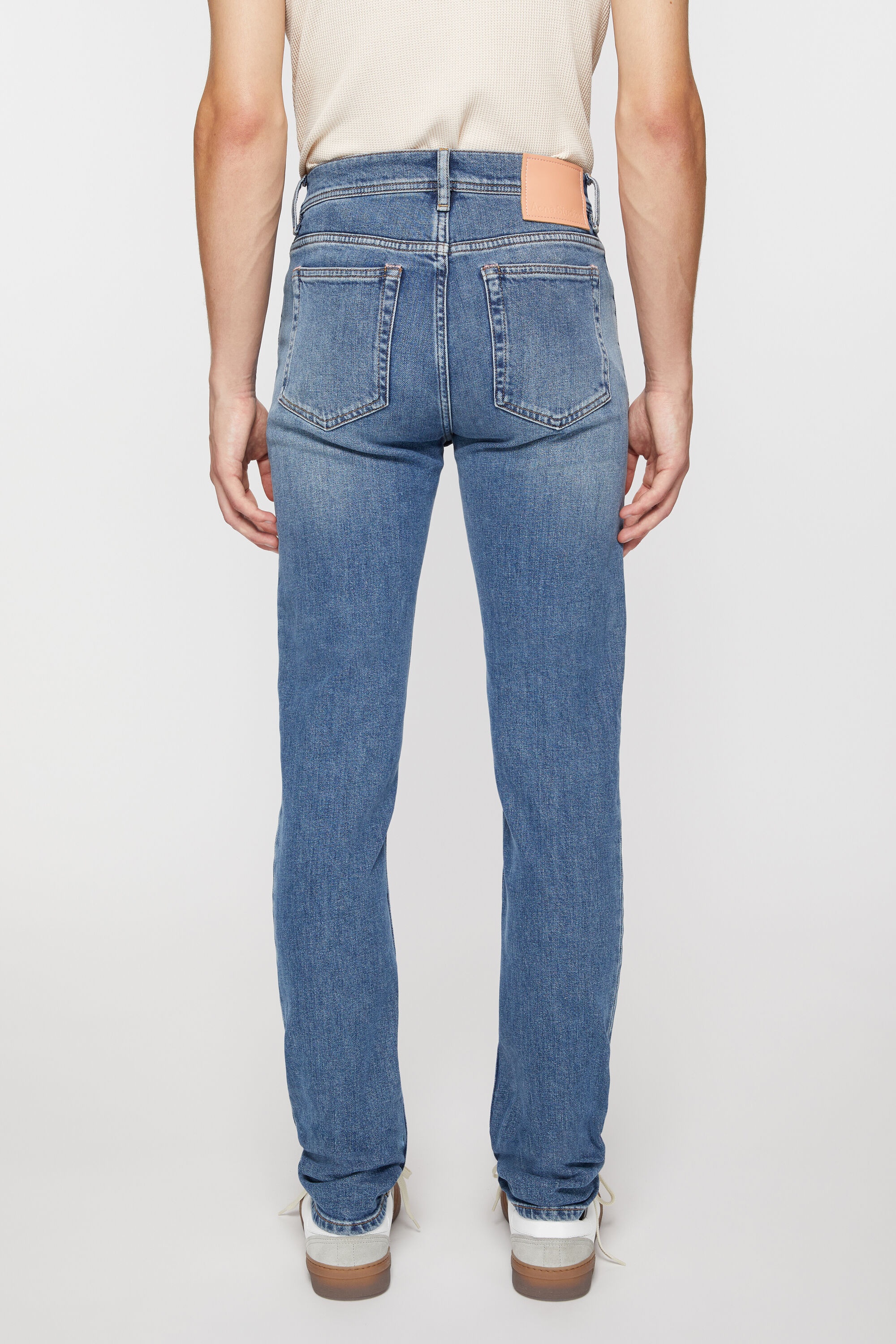 Skinny fit jeans - North - Mid Blue - 4
