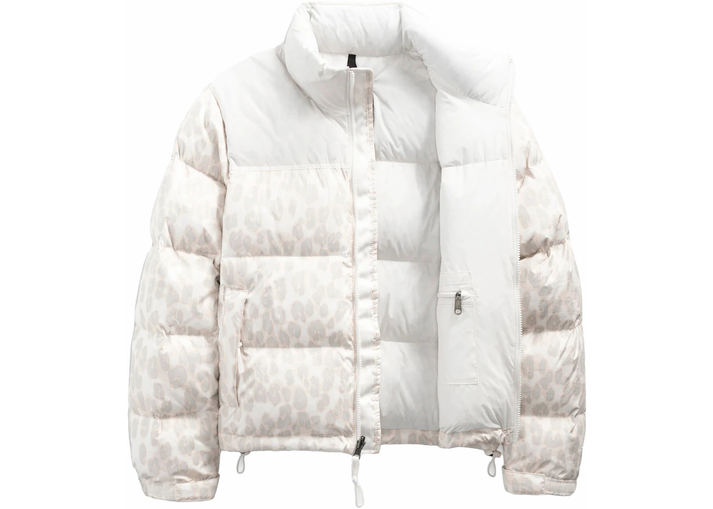 The North Face Women's Printed 1996 Retro Nuptse Jacket Silver Grey - 2