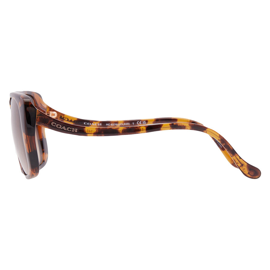 Coach Brown Gradient Square Ladies Sunglasses HC8376U 512013 56 - 4