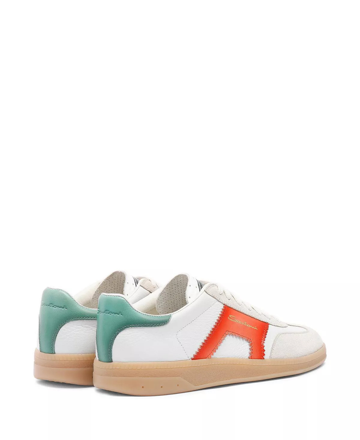Women's Leather and Suede DBS Oly Sneakers - 4