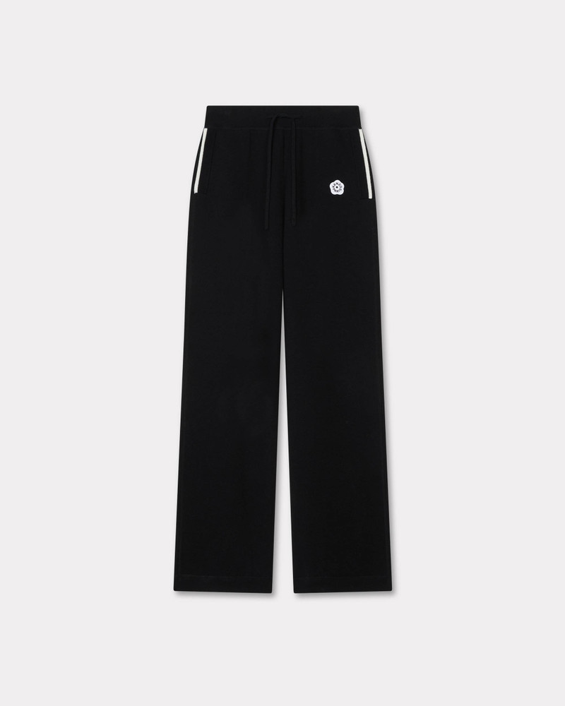 'Boke Flower 2.0' embroidered pants in wool and cotton 1