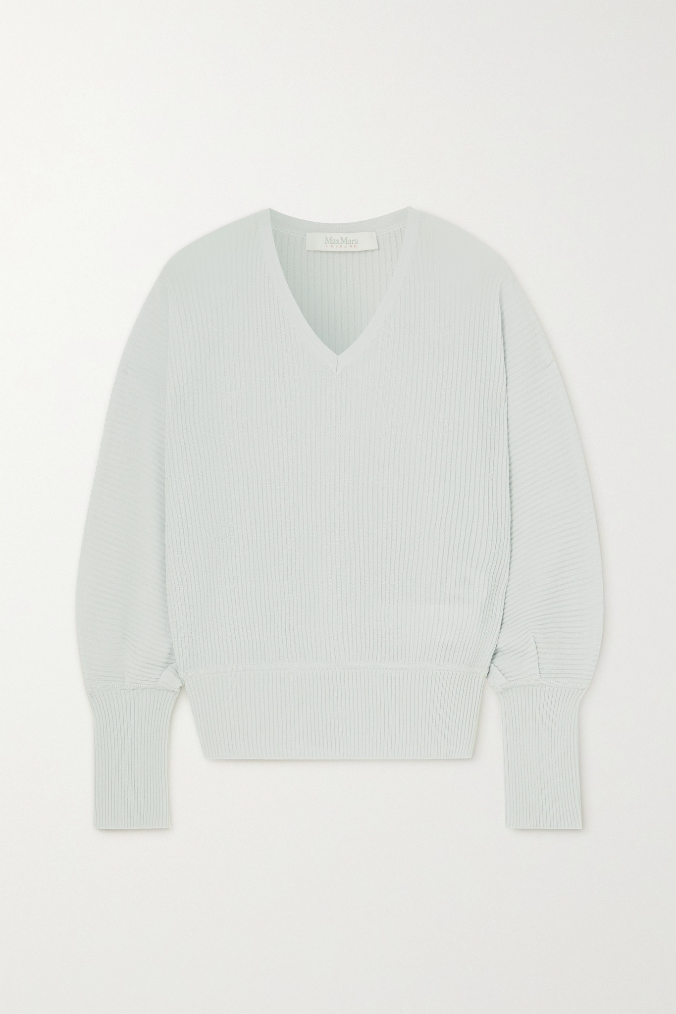 Borbona ribbed wool sweater - 1