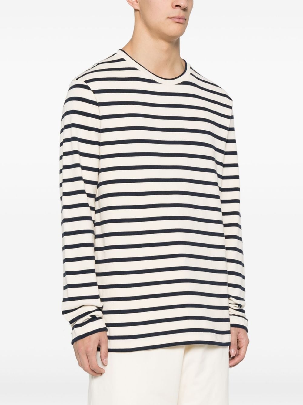 long-sleeve striped T-shirt - 3