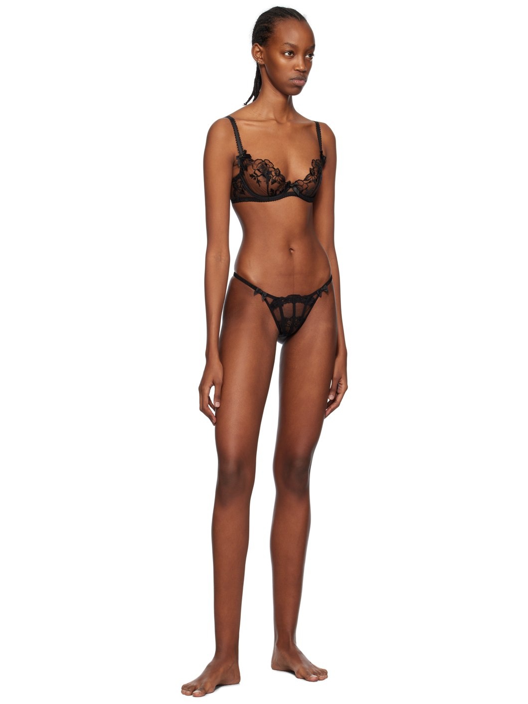 Black Mariann Thong - 4