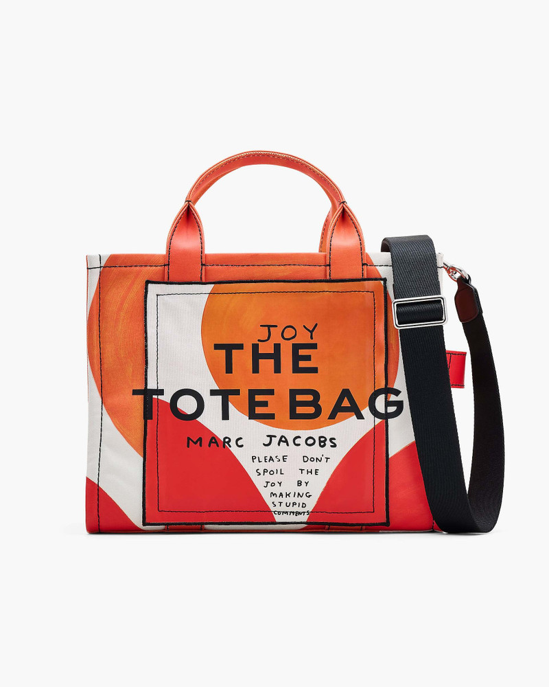 DAVID SHRIGLEY X MARC JACOBS CANVAS MEDIUM TOTE BAG 1