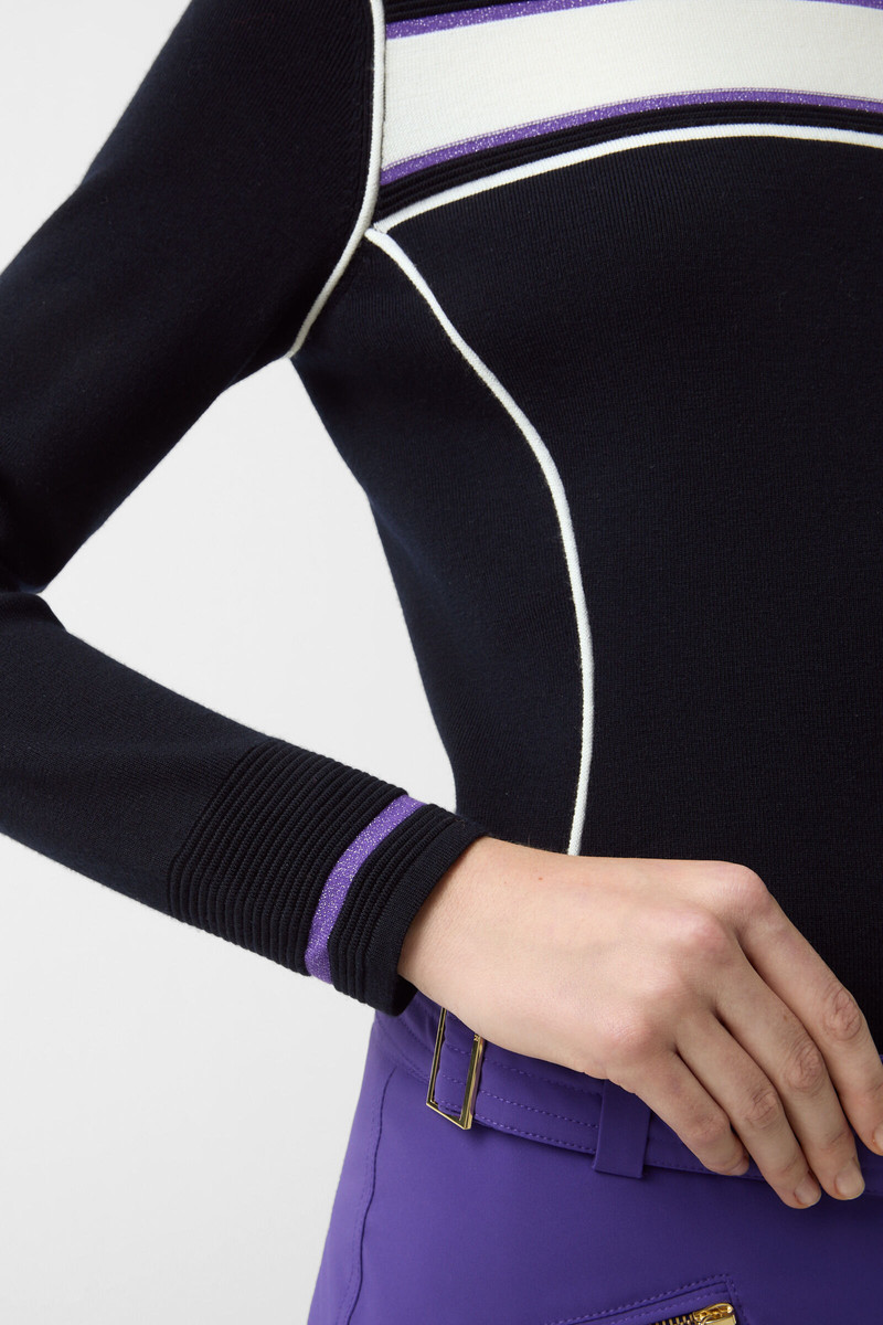 Elisa pullover in Navy blue 5