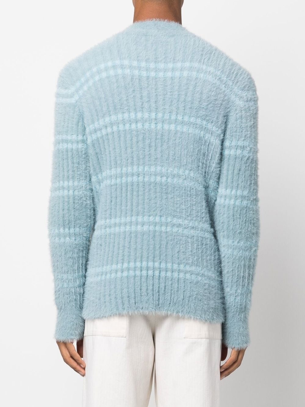 tonal striped jumper - 5