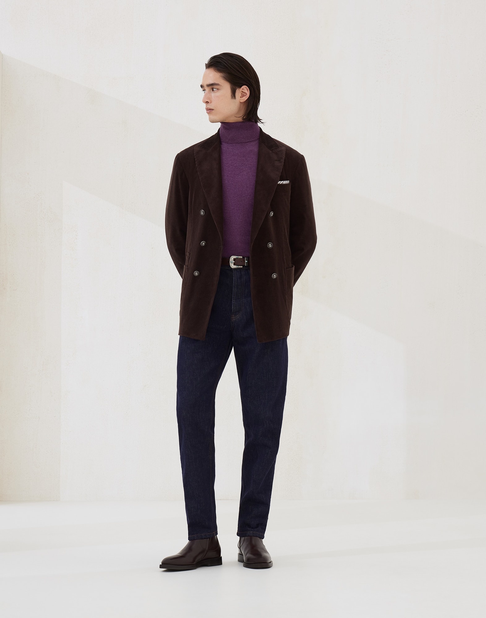 Cashmere turtleneck sweater - 5
