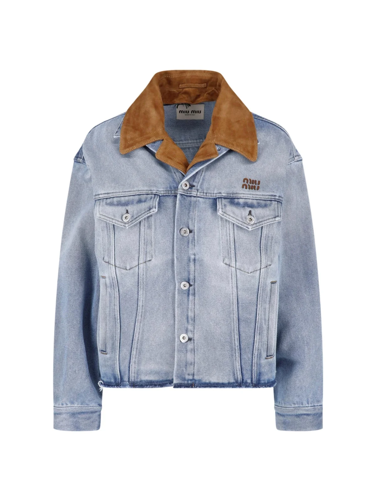 COTTON DENIM JACKET - 1