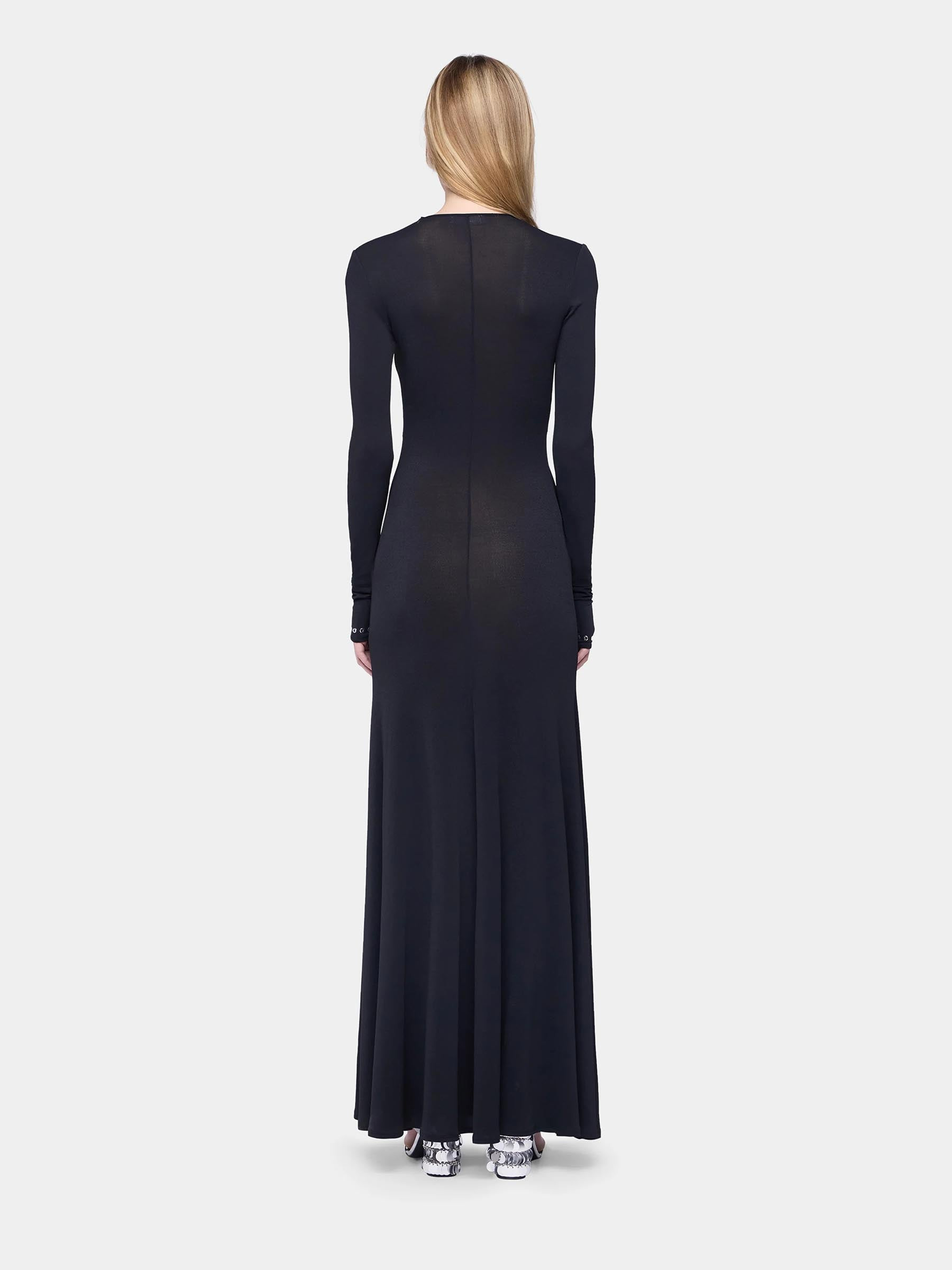 MAXI EYELET DRESS - 3