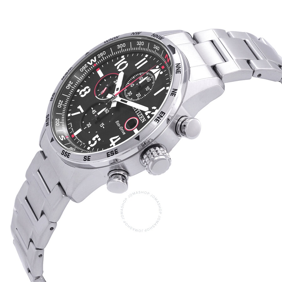 Citizen - Citizen Chronograph Black Dial Men's Watch CA0790-83E - 2