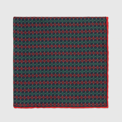 GUCCI Silk twill pocket square outlook
