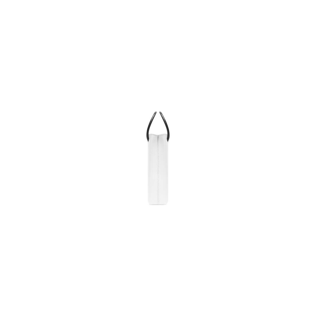 Mini Shopping Bag in White - 2