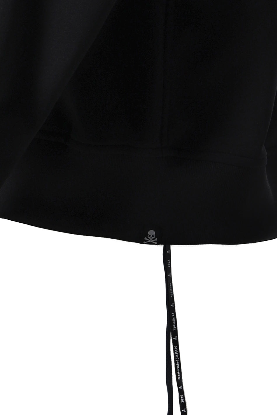 SKULL TAPE JERSEY TRACK JACKET / BLK - 4