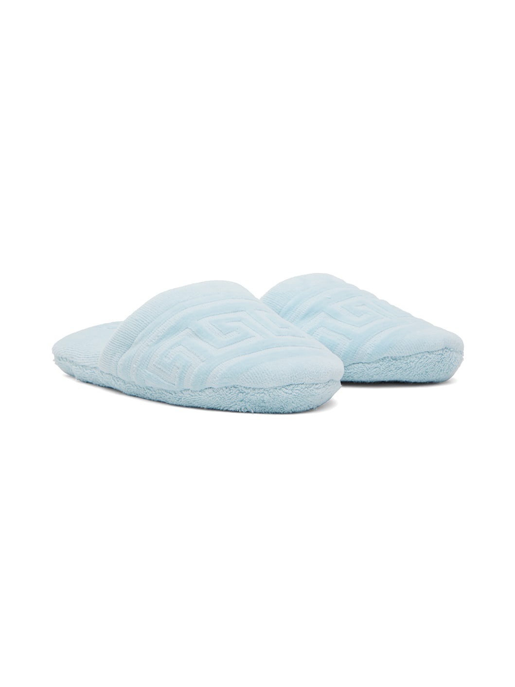 Blue Greca Slippers - 4