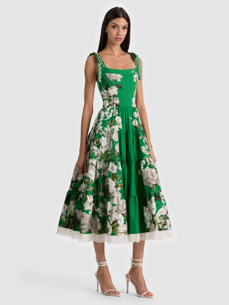 ROSALEE BUSTIER MIDI DRESS 5