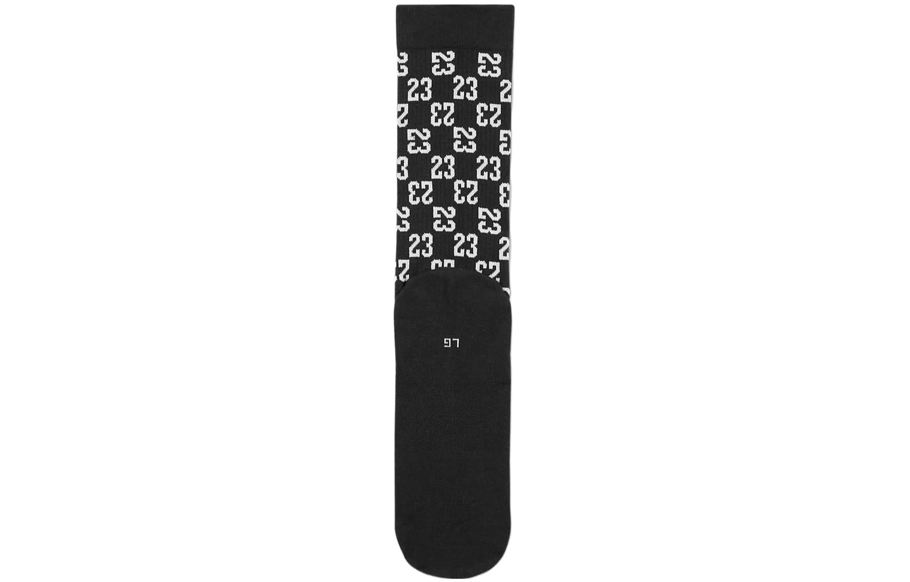 Air Jordan Everyday Essentials Crew Socks 'Black White' FJ6823-010 - 2