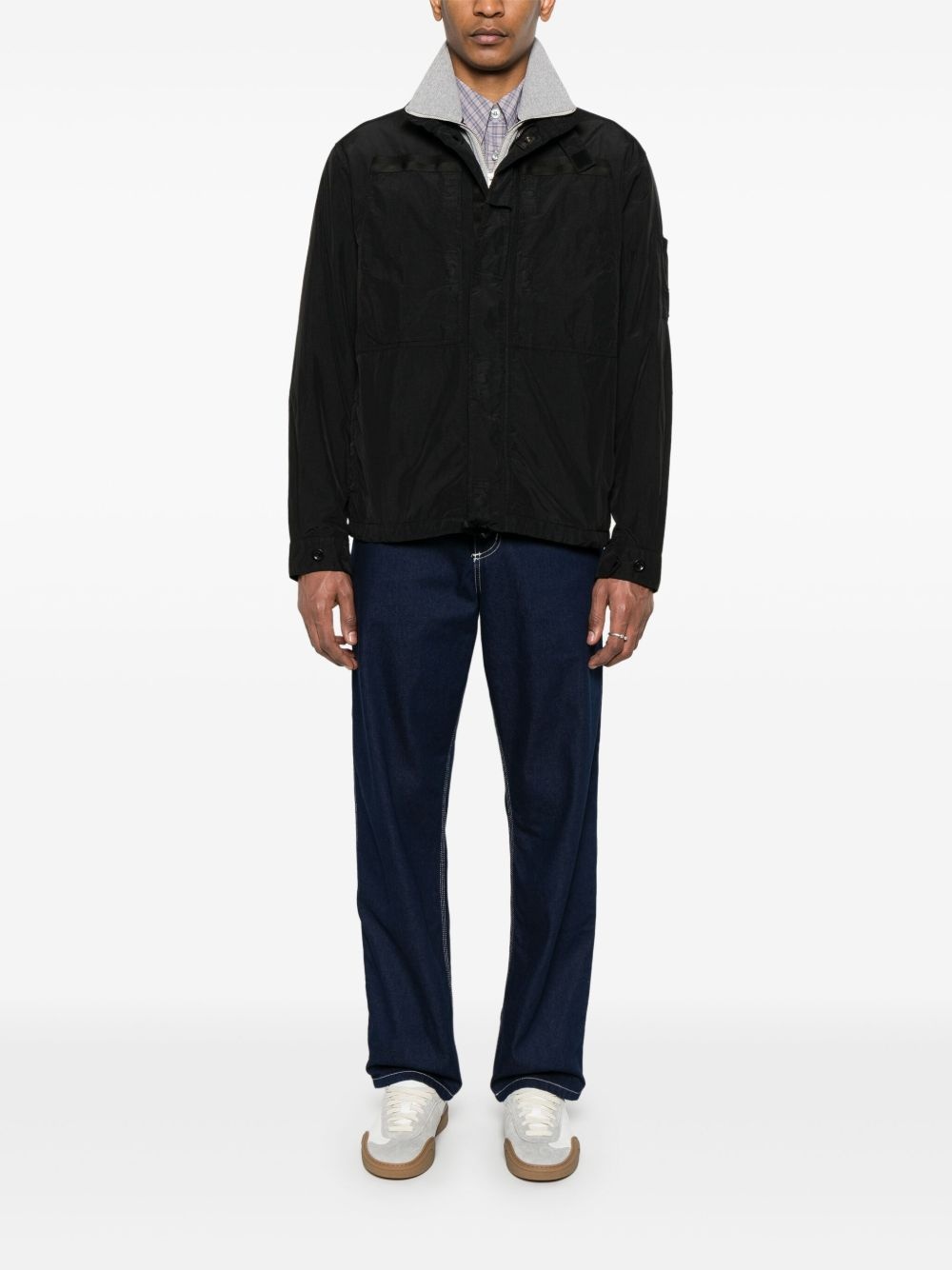 Lens-detail overshirt - 2