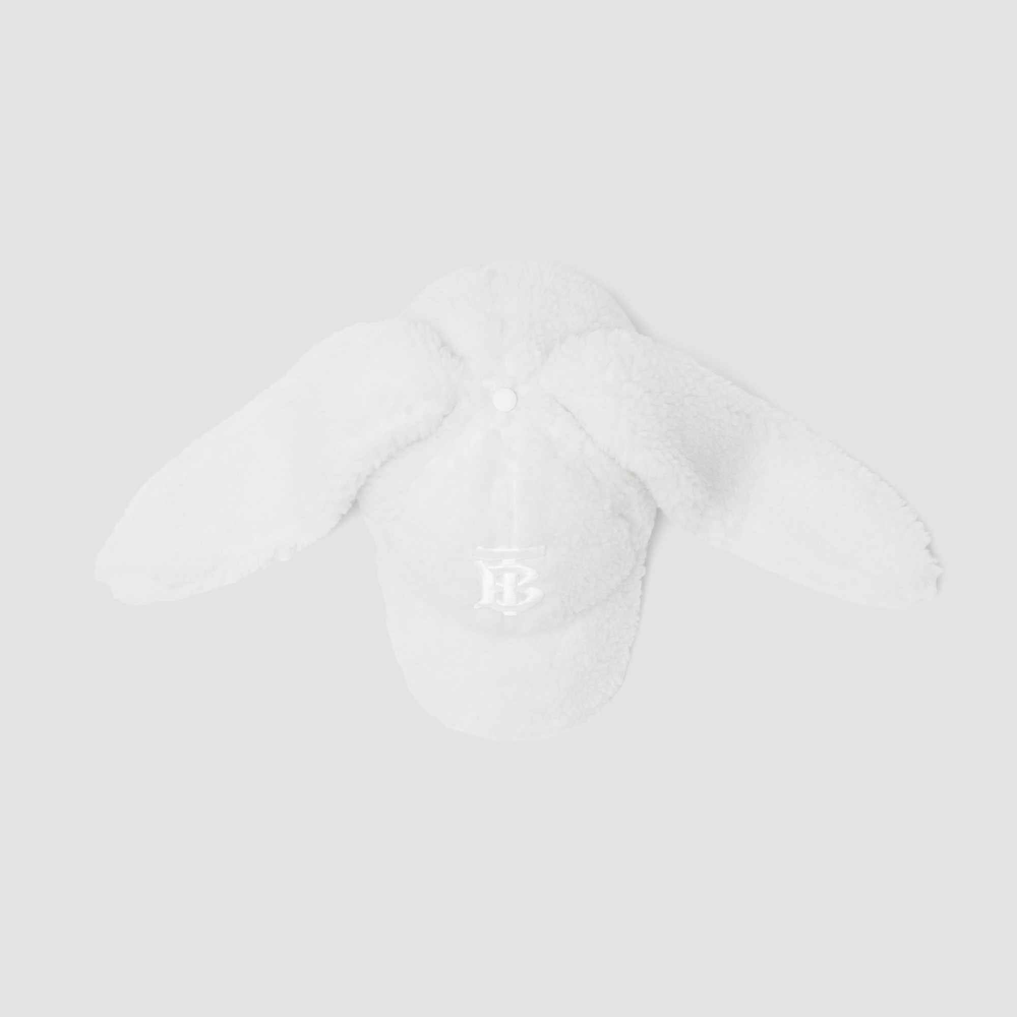Rabbit Detail Fleece Baseball Cap - 6