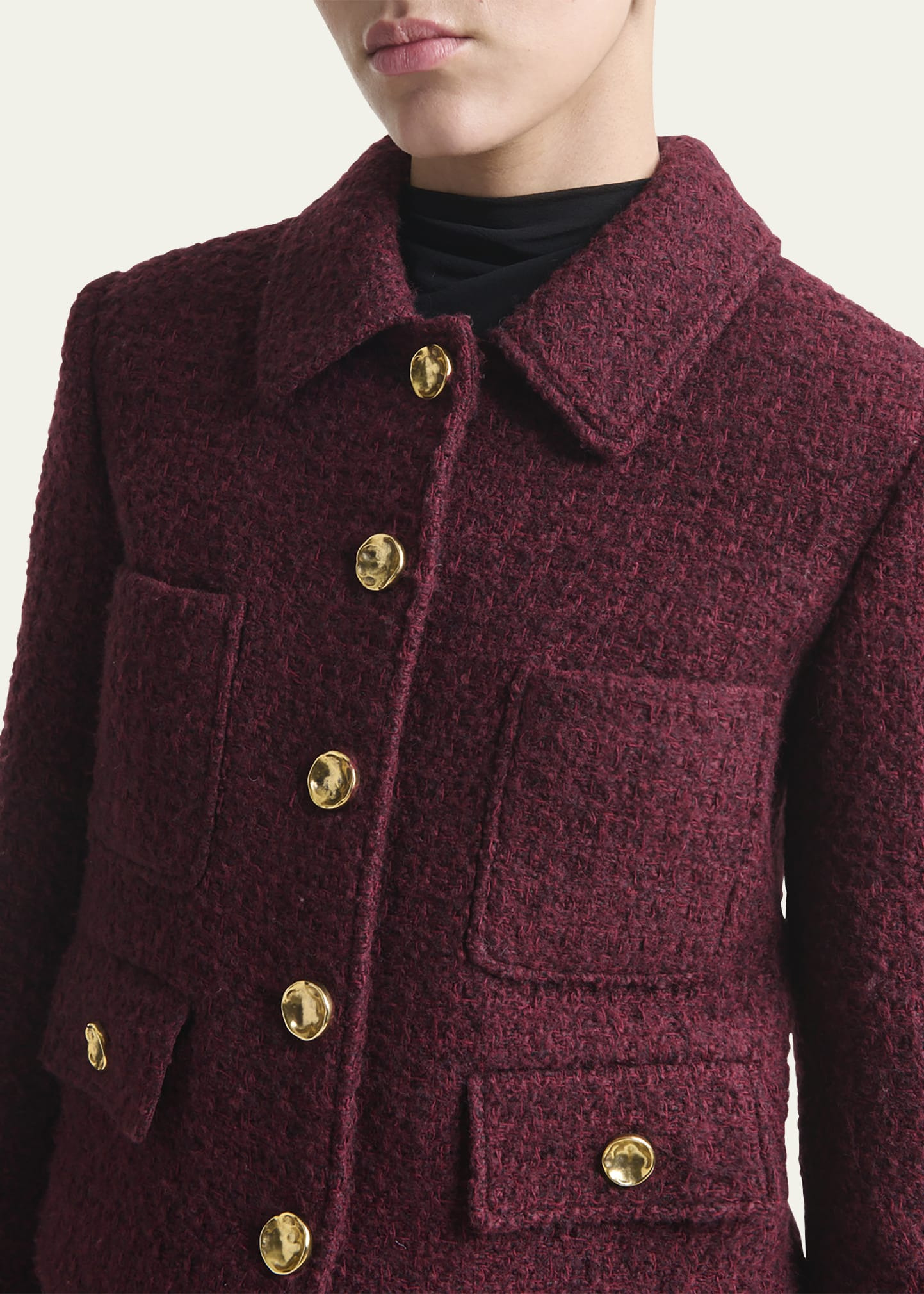 Astley Tweed Single-Breasted Jacket - 5