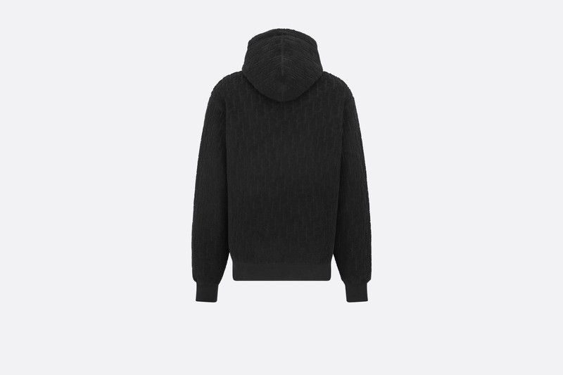 Dior Oblique Relaxed-Fit 후드 스웨터 2